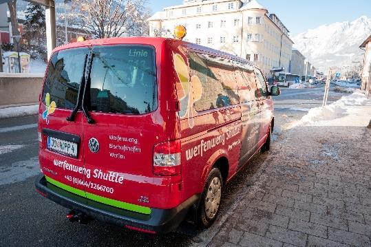 Ortstaxi Werfenweng, Mercedes Vito