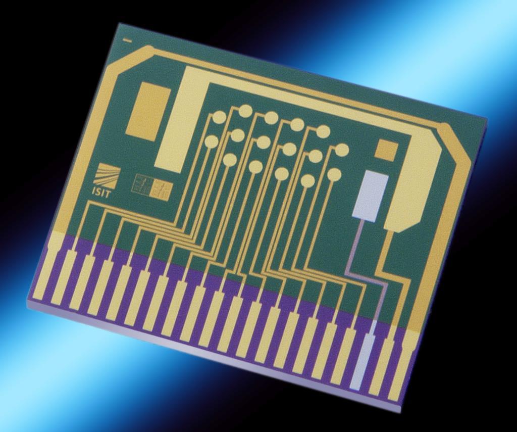 Multiparameter-Analysen auf elektrischen Array-Biochips on-chip Heizung