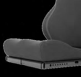 VAS Leicht anzupassen Der neue VAS (Variabel Anpassbarer Sitz) kann zentimetergenau auf die Maße des Anwenders angepasst werden.