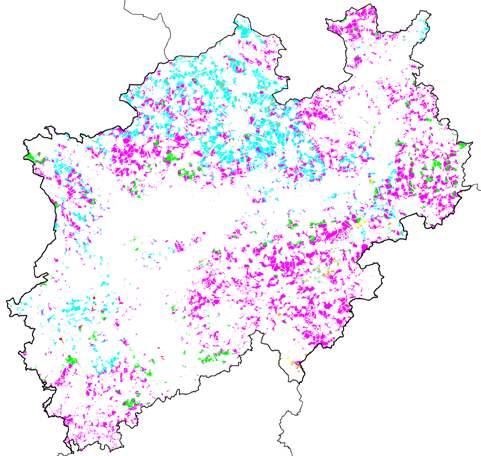 Keine Daten aus der LANUV Analyse Politische Ziele zur Aktivierung des Windkraftpotenzials in NRW Insgesamt kann das Ziel 2% der Landesfläche für die Windenergienutzung bereit zu stellen als