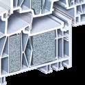 5 Professionelle Montage Die Fenstermontage kann mit Montagedübeln durch den Stahl, über klassische Montageanker oder mittels zum Patent angemeldeten Dübel adaptern durch eine