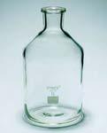 Reagenzflaschen, Pyrex, enger Hals, ohne Schliff, für Gummistopfen, ISO 4796 Vol.