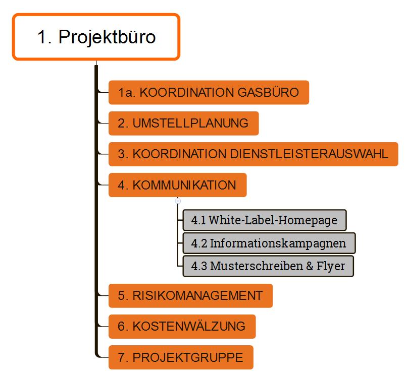 Das Rundum-Sorglos -Dienstleistungsangebot Projektbüro Modul 1: Projektbüro Die rhenag übernimmt das Projektmanagement im Projektbüro sowie die Koordination des