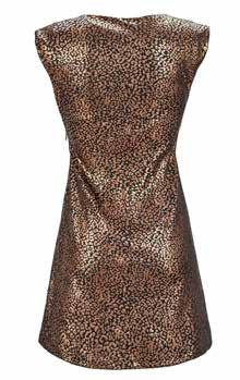 Kleid Lana 65% PES, 35% Viscose Color : black printed Das knieumspielende Etuikleid hat überschnittene Schultern und einen nahtverdeckten Reißverschluss