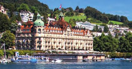 rich in history, situated a few metres from the shores of Lake Geneva.