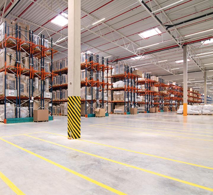 Vorteile für Agata - Maximale Lagerkapazität: Das neue Logistikzentrum von Agata hat eine Lagerkapazität von 50.
