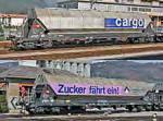 Hobbytrain HO 2017 Rabatt 12% 42061 SBB Cargo 2er Set Tagnpps Zuckerwagen Neuheit 2017 HRF HO Messingmodelle Nettopreise 1661-5 BLS ABDe 4/8 751 um 1970 NEM DCC-Schnittstelle lieferbar bei HRF 2'900.