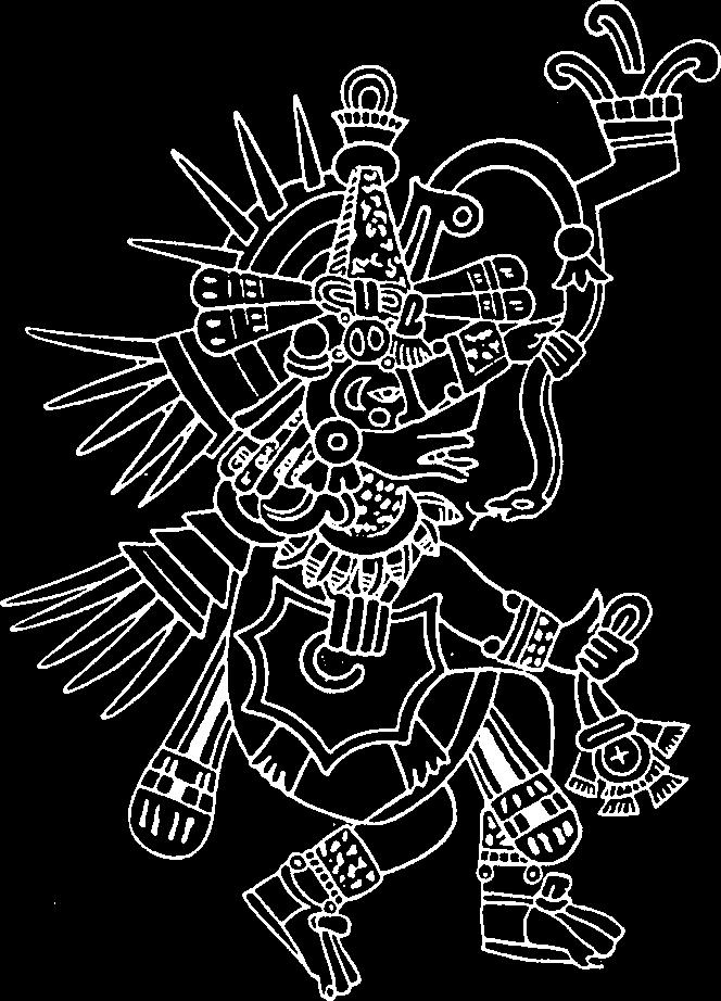 mehr vollständig. Sie war auf einen massiv goldenen Kopfhelm eines stilisierten Adlerkopfes montiert und wurde vom letzten Herrscher der Azteken, Motecuzoma II (Montezuma) getragen. Am 13.8.