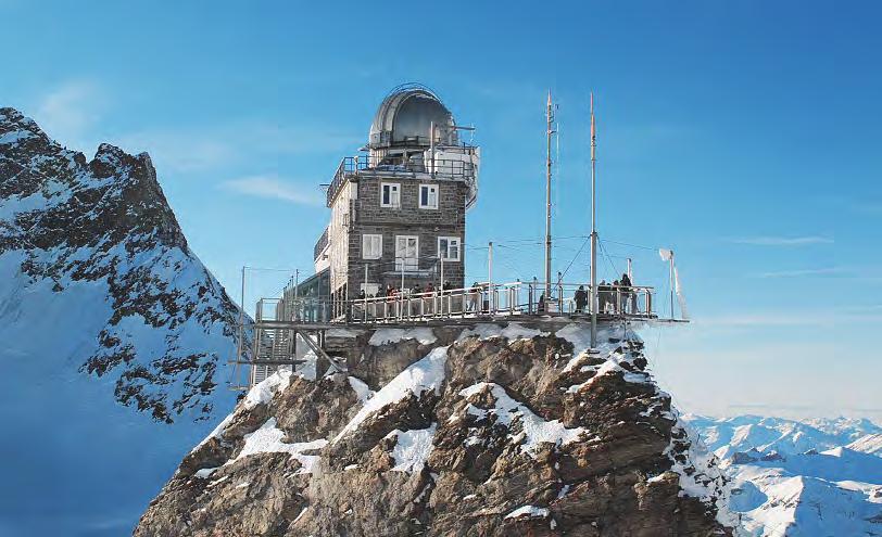 Kurzreisen 2 TAGE/1 NACHT 270. Jungfraujoch Top of Europe. Eiger, Mönch und Jungfrau zum Greifen nahe.