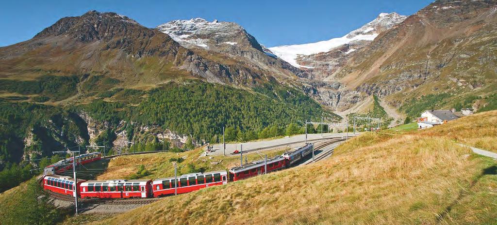 Inhaltsverzeichnis. Kurzreisen. Glacier Express Zermatt Chur 8 Glacier Express Chur Brig 10 Glacier Express Brig St.