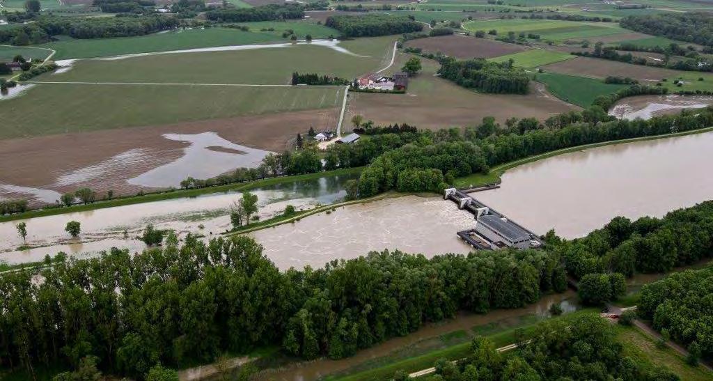 Gesteuerte Rückhalteräume / Flutpolder Optimierung der Staustufen Die Potentiale werden aktuell parallel untersucht und ggf.