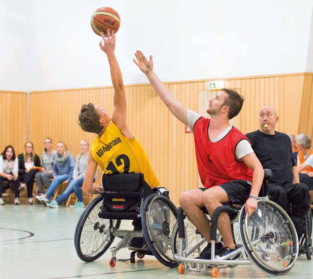 Rollstuhlbasketballturnier 2017 donnerstag, 12.