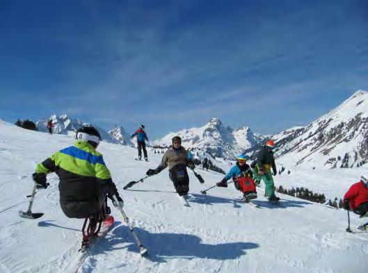 Mono-Skikurs für Erwachsene Winter 2017/2018 MSK 3-18 11.03. - 16.03.2018 Fortgeschrittene Dieser Kurs ist für leicht Fortgeschrittene bis hin zum Crack gedacht.