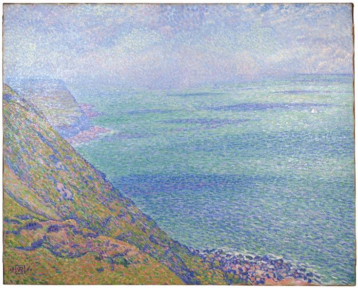 Rysselberghe Das Kap Gris-Nez, Forschungsprojekt Maltechnik