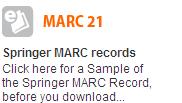 Springer MARC Records