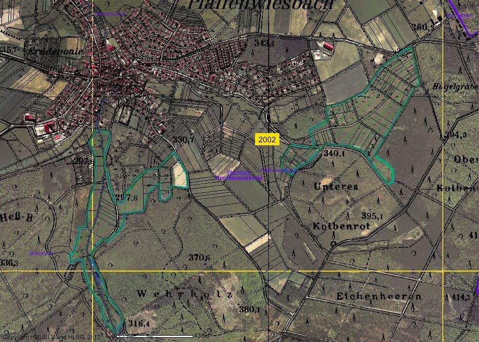 Seite 4 von 30 Lage des FFH-Gebiets 5617-301 Haubergsgrund bei Pfaffenwiesbach 2.