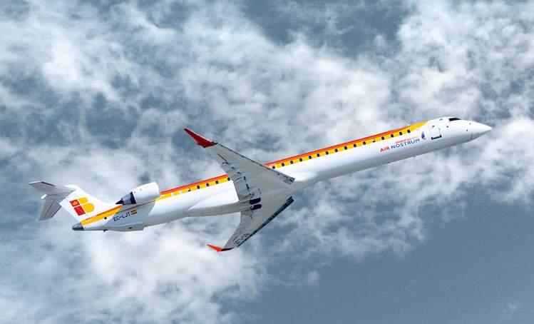 HEH Sevilla Das Fondsflugzeug HEH Sevilla vom Typ Bombardier CRJ1000 wurde am 18.