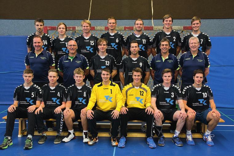 Herren Amt/Spielposition: Trainer Hobbys: Reisen, Lesen Lieblingsverein Handball: Lieblingsverein Fußball: THW Kiel Eintracht Frankfurt Vorn v. l.