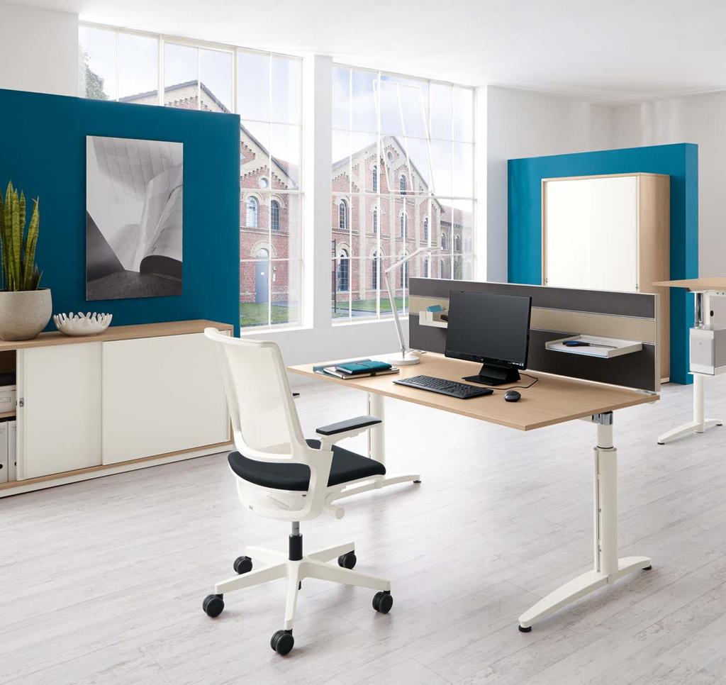 Along with the SINAC system, PALMBERG offers another seven high quality workplace systems.