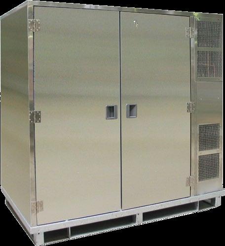 Großraumkühlschrank, Frigo Container, Frigo Container Ultimativer Transport- und Versorgungscontainer für alle Großveranstaltungen Kühlkorpus Isolierung: In Plattenbauweise druckgeschäumt,