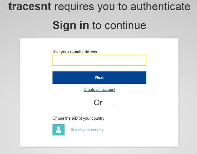 eu/agriportal/awaiportal/ Bitte verwenden Sie als anzugebende E-Mail-Adresse unbedingt jene, die später zur Anmeldung in TRACES NT genutzt werden soll.