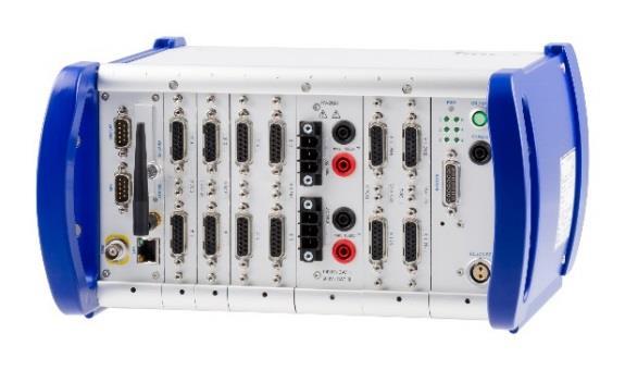 Details der verwendeten Instrumentierung imc CRONOScompact ist ein modulares Datenerfassungssystem, das mit 4 bis 128 analogen Kanälen für verschiedene physikalische Sensoren konfigurierbar ist.