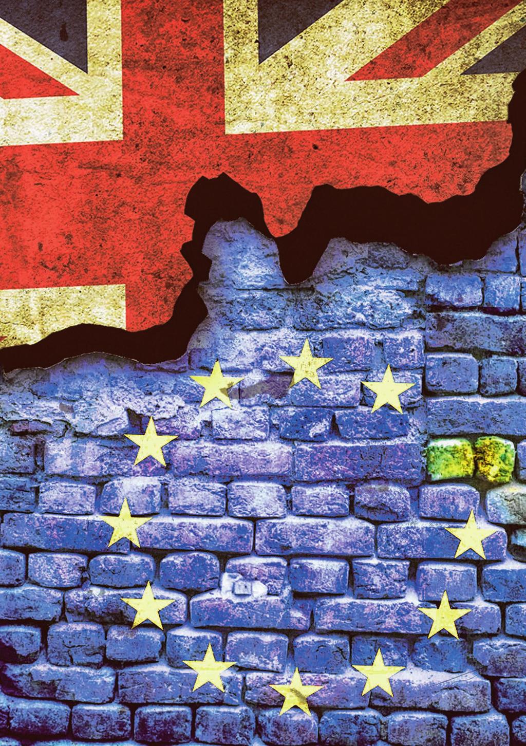 Vermauert: Durch den bevorstehenden EU-Ausstieg Großbritanniens sehen deutsche