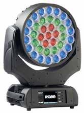 Luxeon Rebel LEDs, 10-26 Zoomoptik, 660 Pan / 300 Tilt
