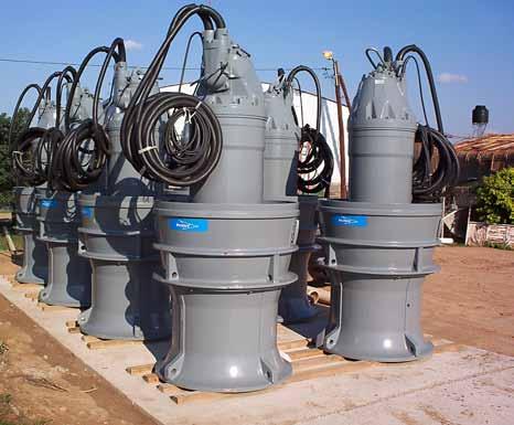 Durch das schlanke Profil benötigt die Pumpe weniger Platz und die Pumpstation kann wesentlich kleiner ausgelegt werden als bei konventionellen Pumpen.