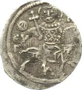 Prägeschwäche, sehr schön+ 85,- A186 Manuel I. Komnenos, 1143-1180. Konstantinopel. Aspron Trachy. Thronender Christus v. vorn. Rs.