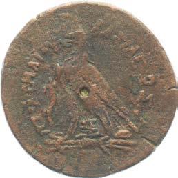 Philopator, 221-205 v.chr. Alexandria. AE 42. Kopf des Zeus n.r. Rs.: Adler n.l. auf Blitz, davor Füllhorn.