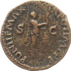 Fast sehr schön 145,- A92* Vespasianus, 69-79. Rom.