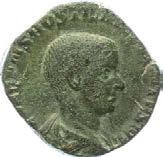 Fast vorzüglich 65,- A135 Herennia Etruscilla (Gemahlin des Traianus Decius), gest. 251. Rom.