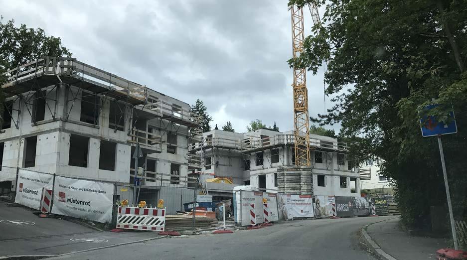 Wohnbebauung - Zeppelinstraße 3 für Stadtentwicklung und Städtebau III/61 Nachverdichtung zwischen