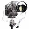 Tarn- und Regenschutz auch für große Kamera-Objektiv Kombinationen.