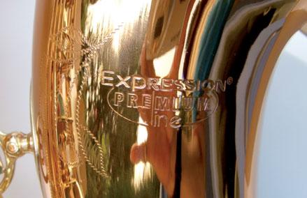 Neue Expression Tenor-Saxofon- Serie Premium Line Die Instrumente der Marke Expression werden in einer Saxofon-Manufaktur in Kaohsiung im Süden Taiwans hergestellt.