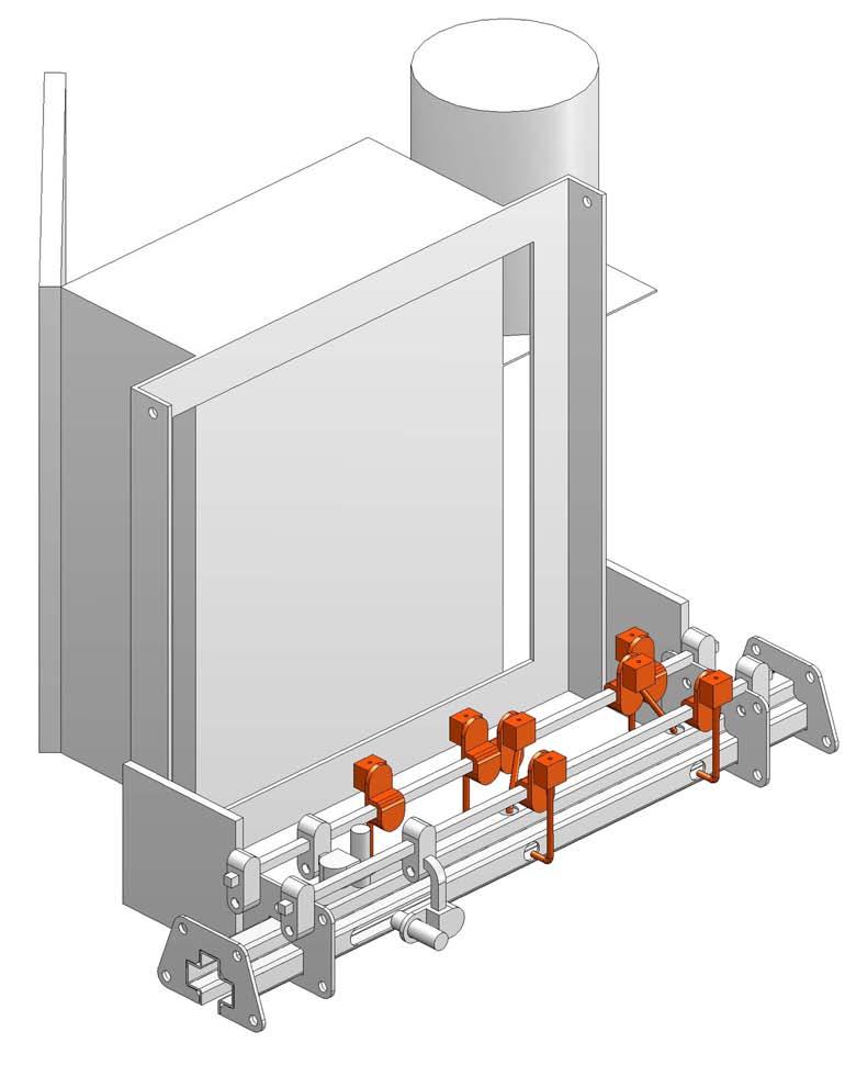 Kreisförderer / Overhead conveyor K8 11 Schmier-Station / lubrication unit TFX 081-F310-001 ( T= 200 mm ) TFX