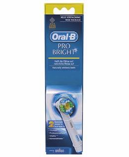 Zubehör für geräte Aufsteckbürsten Oral-B Probright EB 18-2 315838 Für natürlich weißere Zähne in 21 Tagen.