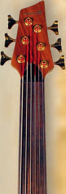 An ultimately well shaped bass with extremely easy access to