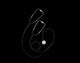 Light-weight stethoscope with double-chest piece for adults. Art. Nr.
