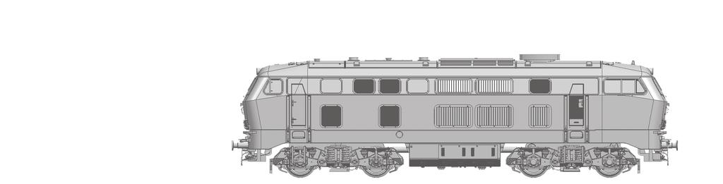 Betriebsanleitung L13202x L13203x H0 Diesellokomotiven Baureihe 219 und 753 Baureihe 219 Die Baureihe V169 001 ab 1968 bei der DB als 219 001-5 bezeichnet war eine weitere Maschine mit elektrischer