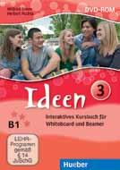 Hueber Učebnice pre stredné školy začiatočníci Ideen 3-dielna učebnica je koncipovaná podľa požiadaviek Spoločného európskeho referenčného rámca, cieľom je priviesť študentov na úroveň B1.