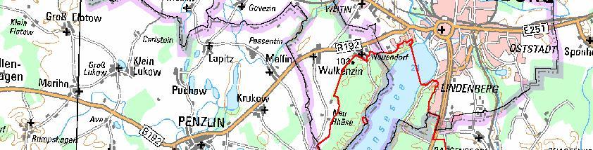Gebietsbeschreibung FFH-Gebiet DE 2545-303 Tollensesee mit Zuflüssen und