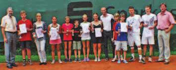 4 Vereinsnachrichten Tennistalente fanden ihre Meister Die vom TC Hardheim vorbildlich organisierten 15.