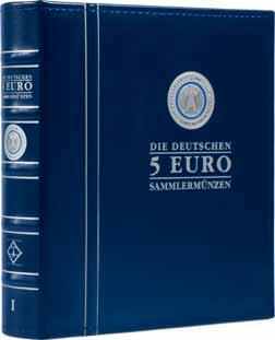 Zubehör für 5 Euro 123 Vordruckalbum Deutsche 5-Euro-Sammlermünzen OPTIMA-Münzalbum zur Unterbringung der deutschen 5-Euro-Sammlermünzen.