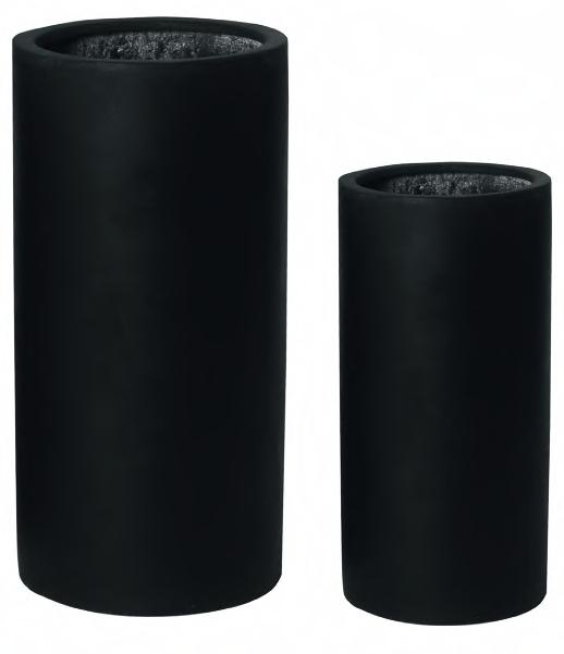 Fiberstone Basic Zylinder hoch E1018-60-01 Ø 30/60 schwarz E1018-60-03 Ø 30/60 grau E1018-80-01 Ø 40/80 schwarz E1018-80-03 Ø 40/80 grau