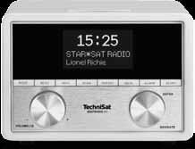 Stationäre Radios DigitRadio 51 DAB+/UKW Uhrenradio mit großem LC-Display Display Großes LC-Display mit Beleuchtung und seperater Anzeige der Uhrzeit Local dimming Radio-Empfang Digital Band III,