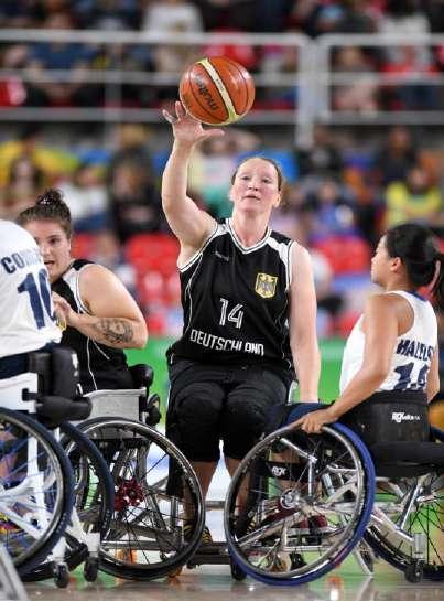 Der bekannteste Handicap-Sport der Welt! Weltweit spielen 85.000 Spielerinnen und Spieler in ca. 106 Ländern aktiv Rollstuhlbasketball.