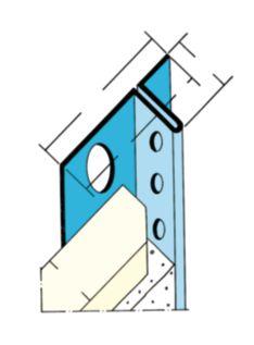 ANSCHLUSSPROFILE Werkstoff Länge (cm) Verpackung/ Anschlussprofil für den Trockenbau Abschlussprofil aus verzinktem Stahl für die Montage unter der Gipskartonplatten, mit 10 mm Schattenfuge.