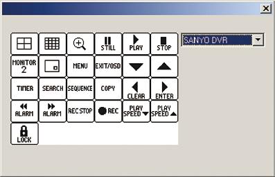 11 Steuerung-tastaturen Programmierung der Grafikschnittstelle am PC Einfache Auswahl der Videoeinheit Eigene Schaltflächen für die Steuerung jeder MUX/DVR Eigene Schaltflächen für die Steuerung